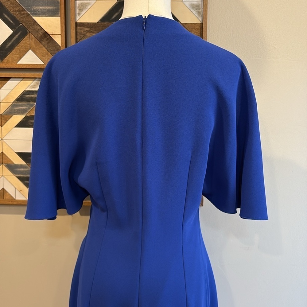 Ralph Lauren Purple Label Royal Blue Dress Spring 2018 Collection 6 EUC - Picture 8 of 13